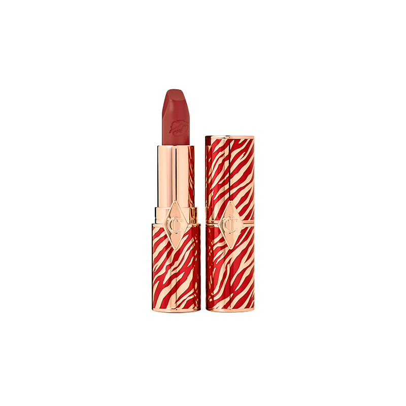 Charlotte Tilbury ct口红 摩登雾感唇膏 倏然吻痕-新年版 3.5g 优雅红棕 送女友生日礼物100032737814