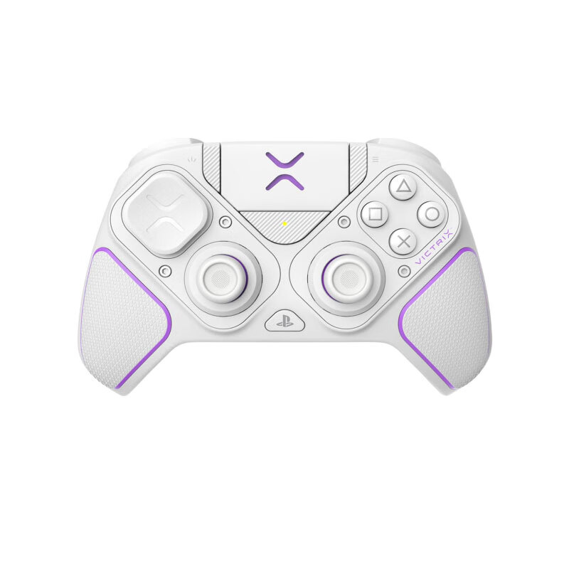 pdp Victrix Pro BFG 无线游戏手柄 适配Playstation 5 PS5 PS4 PC 可重新映射按钮 附PC应用 白色