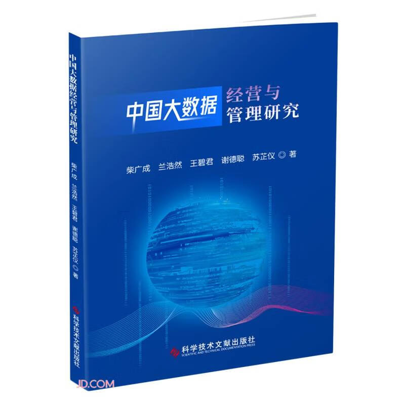 中国大数据经营与管理研究详情图
