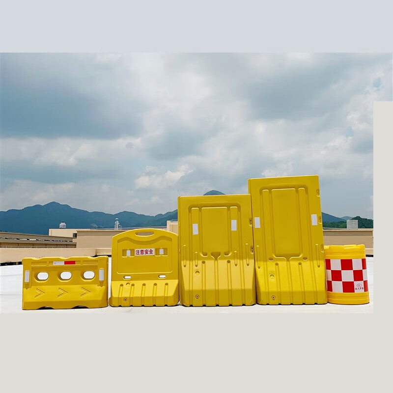 扑哩扑剌新料注水围挡围挡塑料围挡移动护栏水马围栏