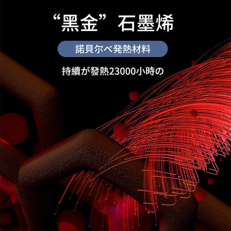 Panapopo日本医用石墨烯护膝四季老寒腿男女关节炎防护祛湿排寒运动护腿套 医用3D菱形护膝 29cm （两只装） 2只装 L码 【适合体重111-160斤】