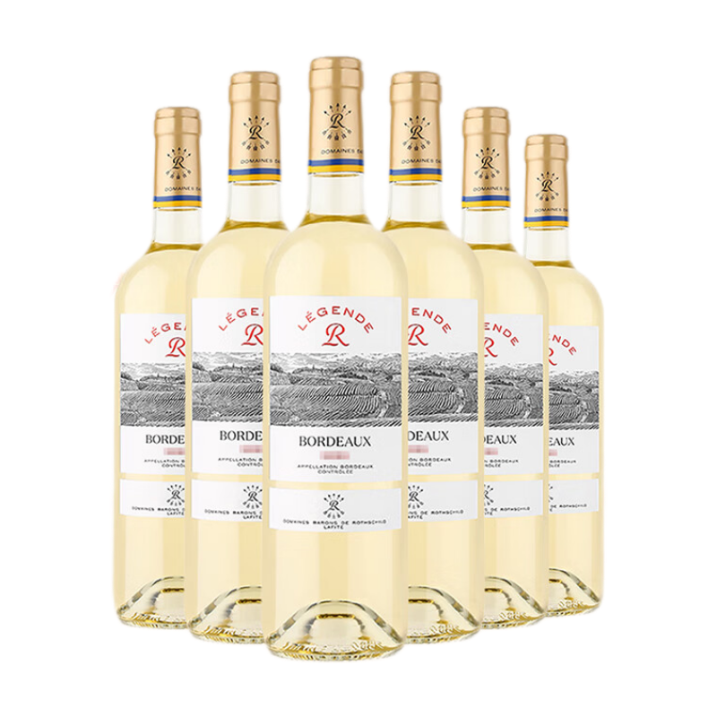 拉菲（LAFITE） 傳奇波爾多干白葡萄酒 750ml 法國(guó)進(jìn)口紅酒禮盒 紅酒拉菲 618 傳奇干白整箱