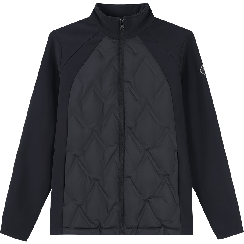 探拓（TECTOP）户外轻薄羽绒服修身保暖羽绒外套 2347234YR 女款经典黑M