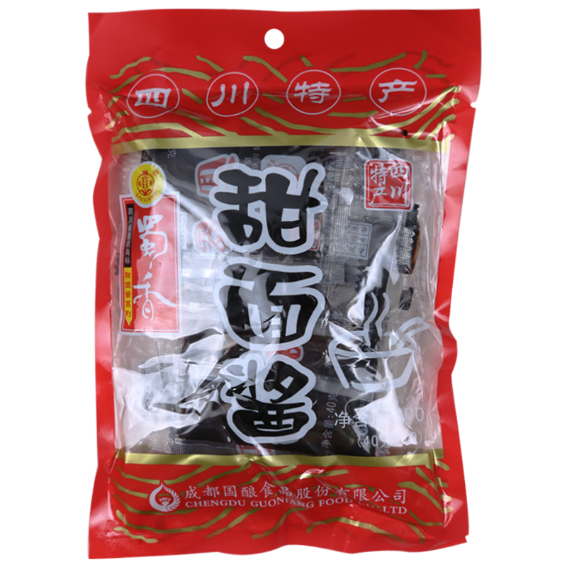 蜀香甜面醬150g*2袋 北京烤鴨蘸料 炸醬面醬料 京醬肉絲調(diào)料手抓餅料 甜面醬400g（袋裝）