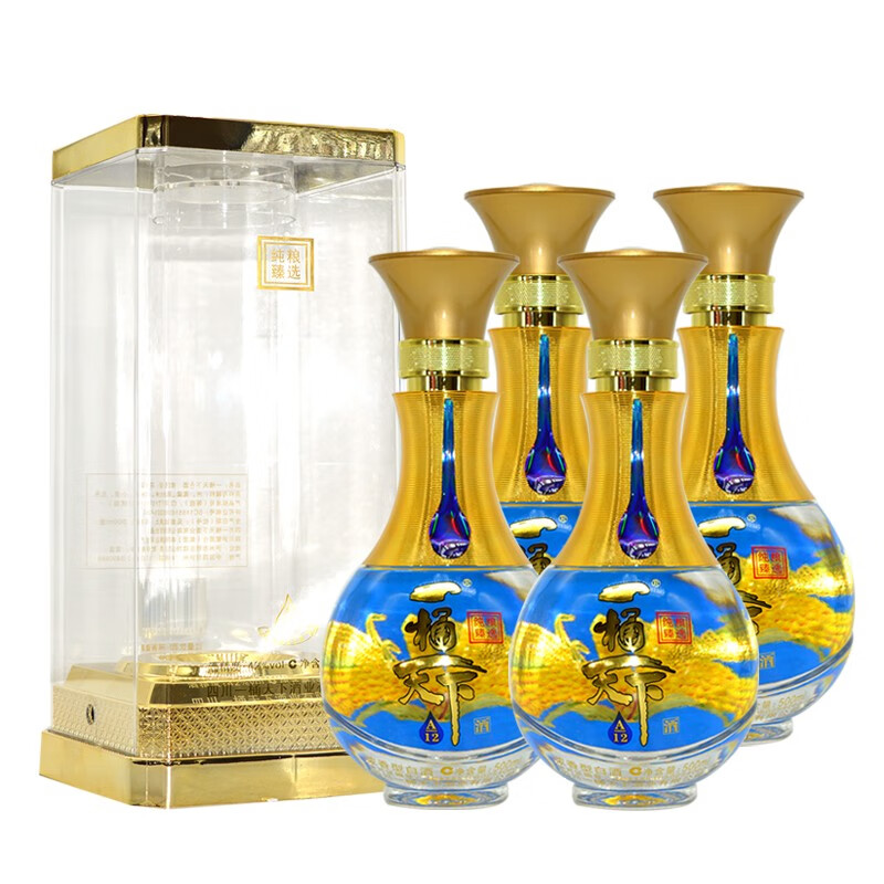 一桶天下酒 a12 纯粮臻选 42度浓香型白酒 礼盒装 纯粮 婚宴礼品酒