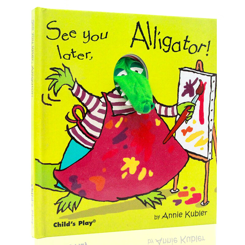 英文原版 再见，鳄鱼 低幼玩具手指偶书 See You Later, Alligator! [With Puppet] 廖彩杏书单 吴敏蓝书单怎么样,好用不?