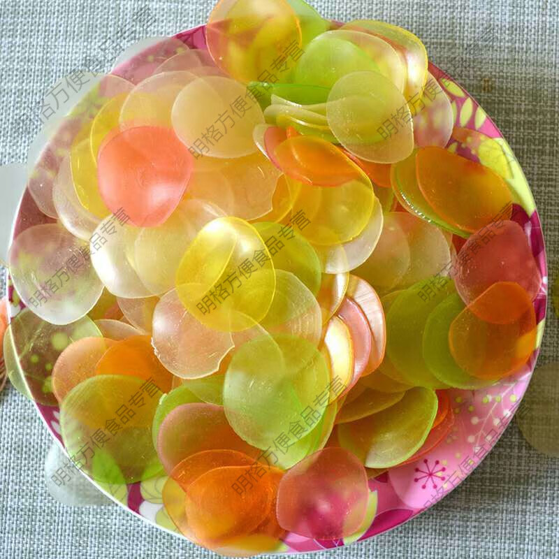 可局龙虾片鲜虾片自己炸 油炸膨化大连特产虾片 五彩虾片自炸网红零食 大连彩色虾片一斤