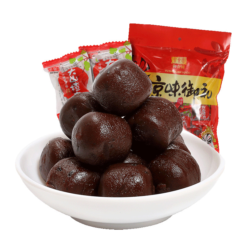 北京特产御食园山楂球500g*2山楂制品山楂球小零食老北京小吃蜜饯