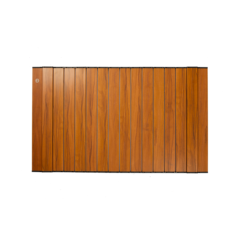 京东京造 户外折叠桌板 木纹色
