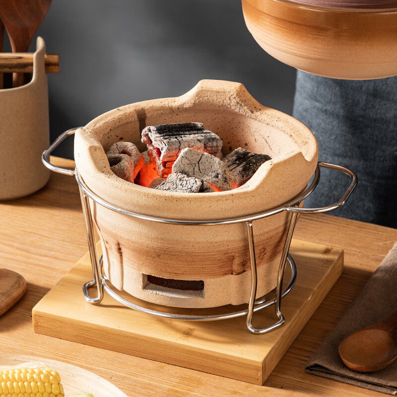 家用龙眼木炭茶室茶道核桃碳无烟耐烧乌榄橄榄果碳易燃耐烧高温碳 核桃果碳-1斤装(送助燃碳)