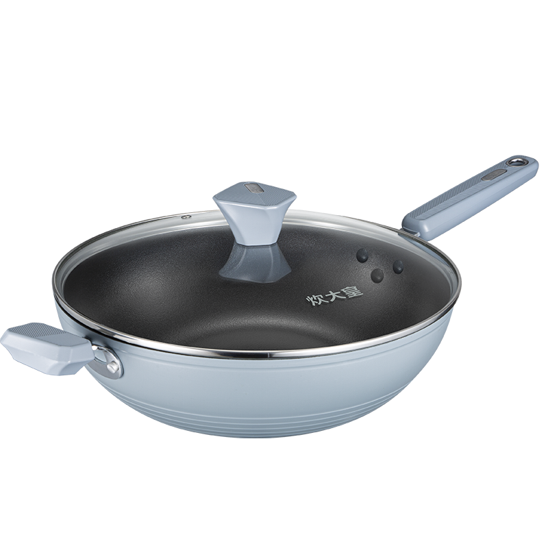 COOKER KING 炊大皇 GL34NF 炒锅(34cm、不粘、有涂层、铝合金)