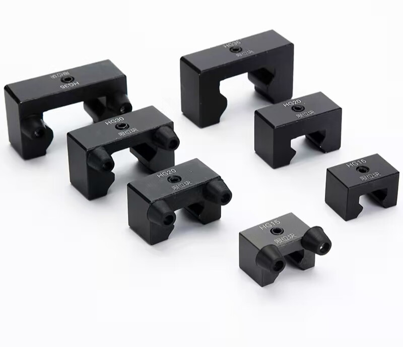 线轨定位环直线导轨限位器滑块固定防脱缓冲器固定国产块 hgr20轨道