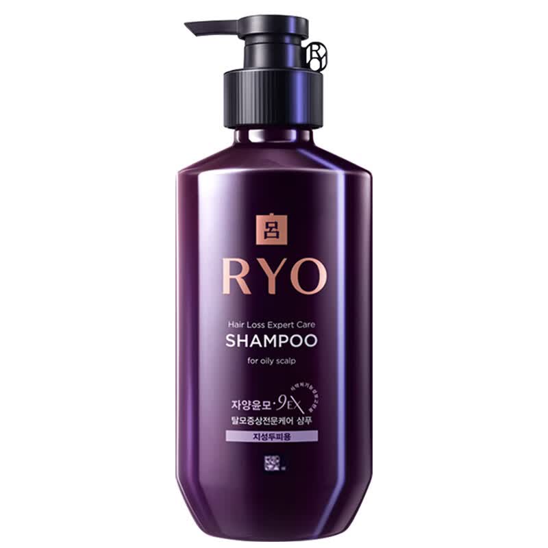 吕(ryo)韩国进口紫吕强韧防脱洗发水400ml新旧包装交替发货