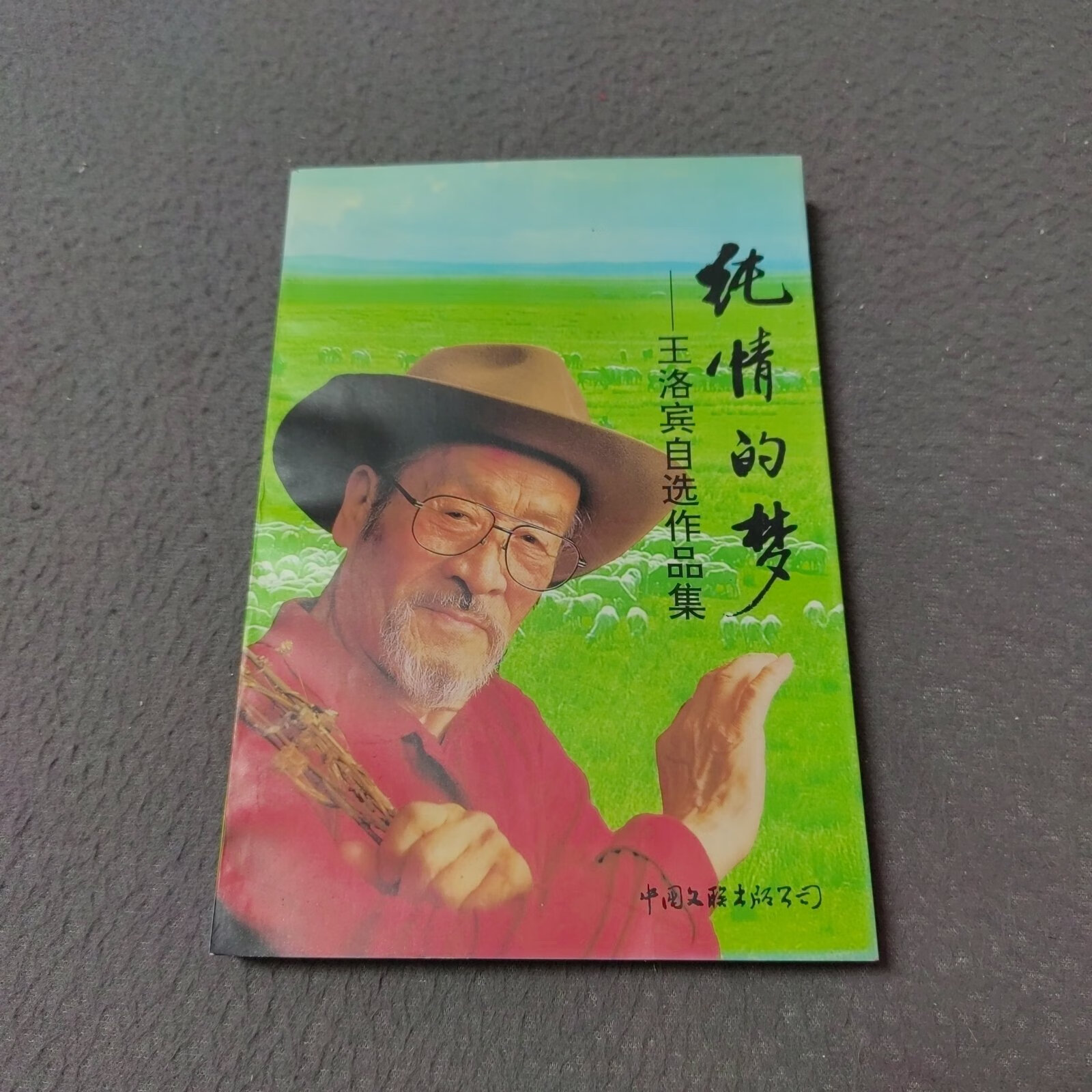 [二手9成新] 纯情的梦 王洛宾自选作品集(签名本)