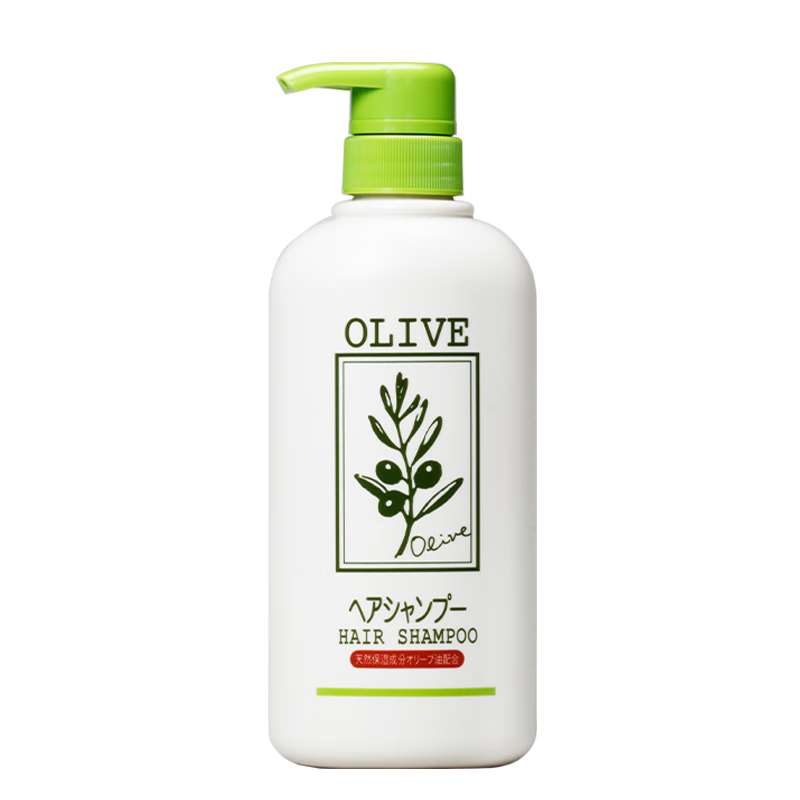 奧麗膚（Olive）日本進口橄欖油沐浴露保濕沐浴液身體清潔沐浴乳大瓶家庭裝男女士 【洗發(fā)水500ml】無硅油配方