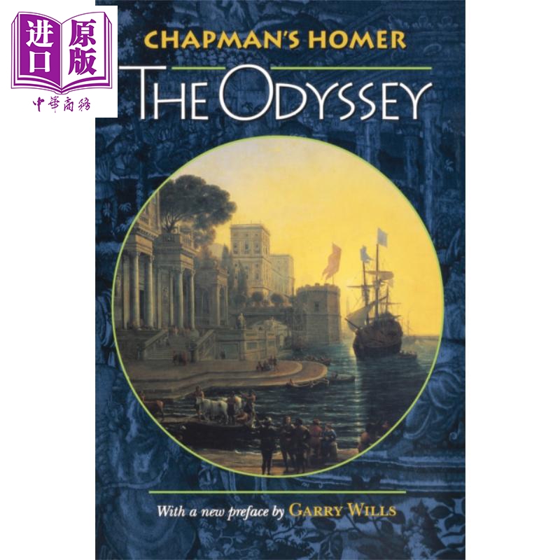 查普曼的荷马 奥德赛 chapman s homer the odyssey 英文原版 george