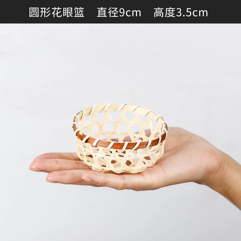 巴象 意境菜品刺身摆盘装饰品冷菜围边点缀创意盘饰小摆件装饰花草竹