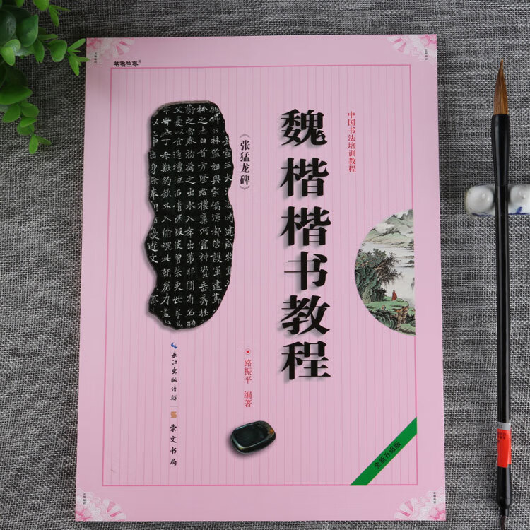 中国书法培训教程 魏楷楷书教程 张猛龙碑 魏碑楷书书法碑帖 书法初学入门字帖 毛笔书法入门自学教材
