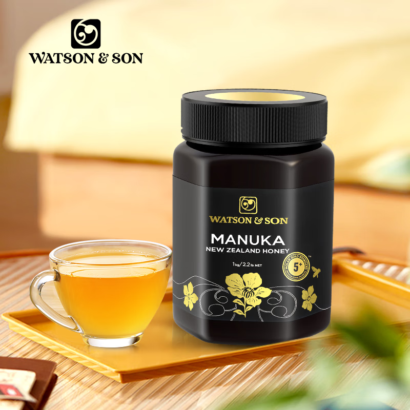 watsonson沃森mgs5 1000g蜂蜜新西兰进口麦卢卡成熟蜂蜜manuka