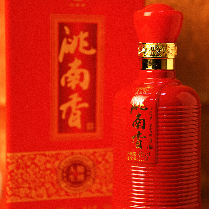 洮南香白酒 锦绣人生浓香粮食酒东北吉林特产地方酒送礼宴请年货送礼 42%vol 500mL 6瓶 整箱