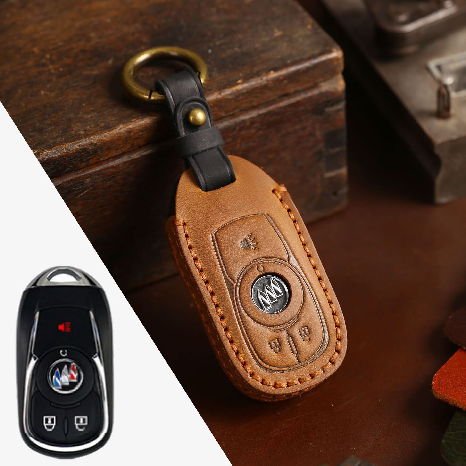 东南亚车钥匙包适用于丰田钥匙套雅力士Toyota专用汽车钥匙包真皮-阿里巴巴