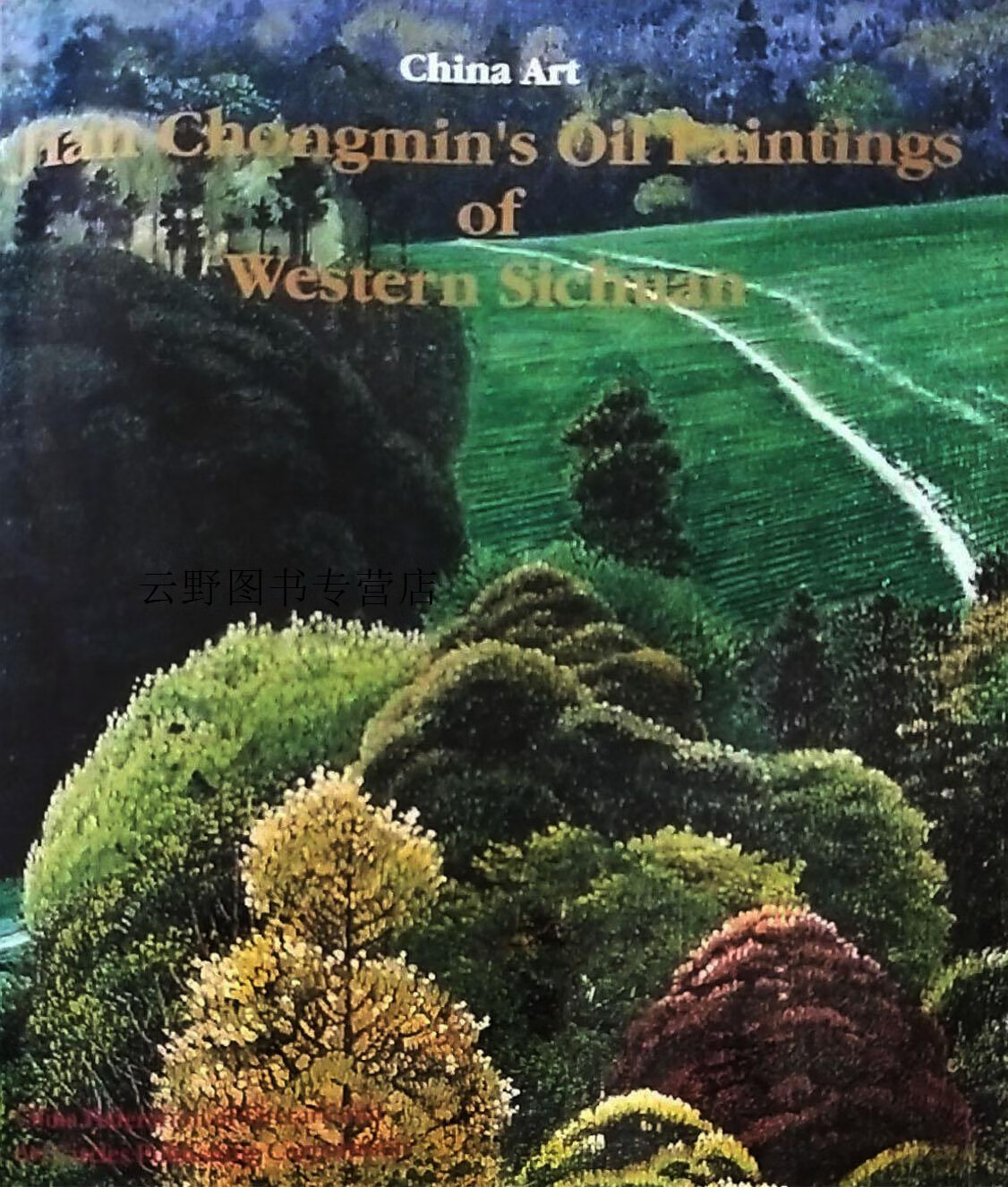 简崇民川西油画集,简崇民绘,中国文联出版社