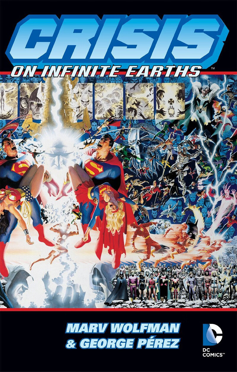 无限地球危机 dc漫画大事件 英文原版 crisis on infinite earths