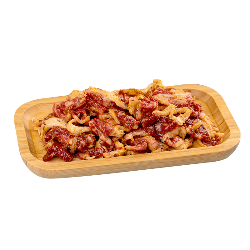 齐函杨佳 齐齐哈尔生鲜燕翅拌肉 250g 烤肉牛肉烧烤半成品谷草饲 源头直发