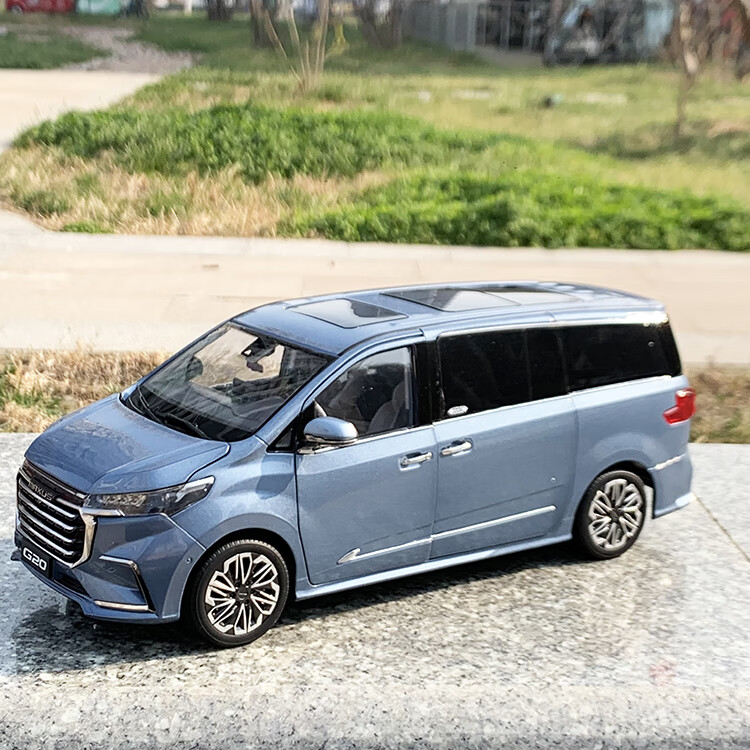 天智星面包车模型1:18原厂上汽大通maxus g20 mpv商务车合金汽车全开