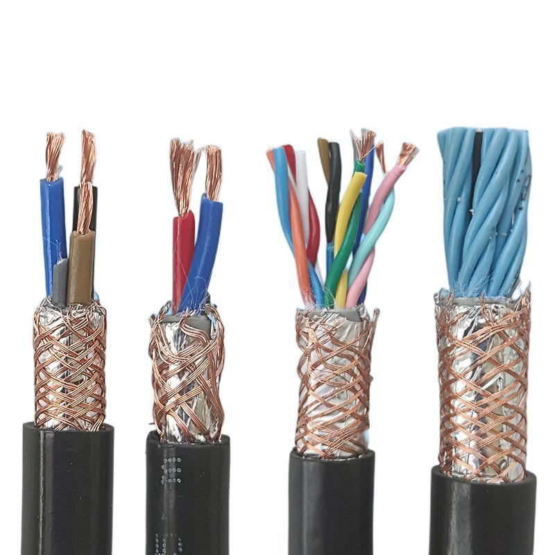 鹏贺trvvp高柔性拖链电缆2 3 4 5 6 7 8 10 16 20芯耐折信号线 屏蔽线