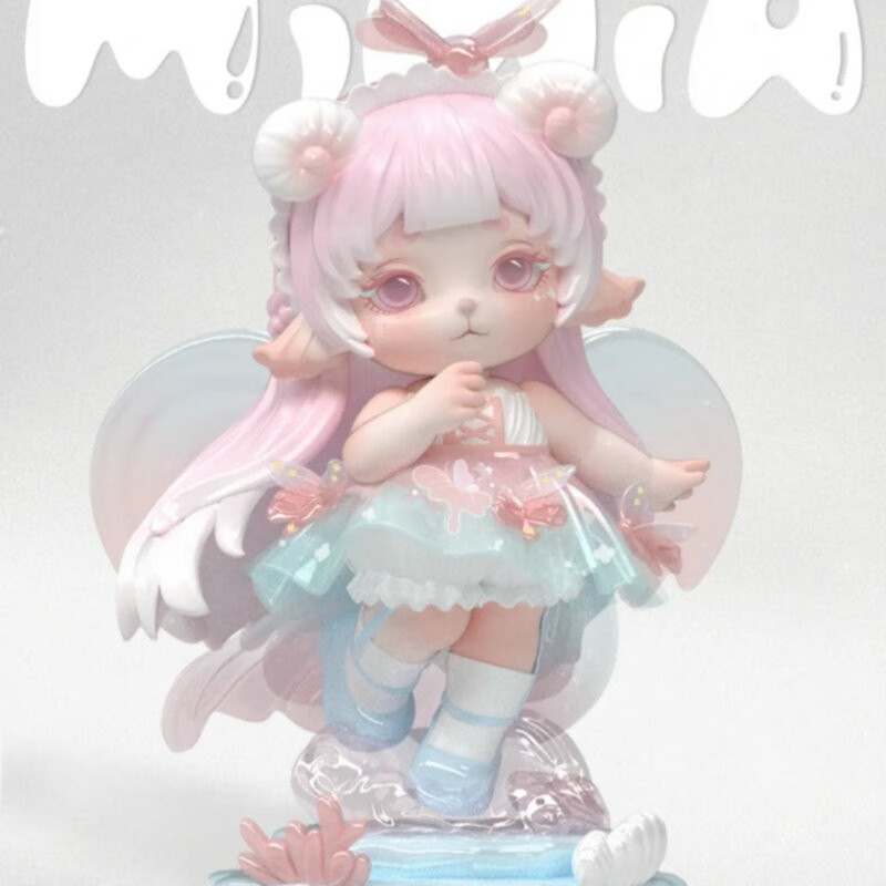 MiMiA二代水之秘境系列盲盒潮玩手办玩具少女可爱娃娃摆件礼物 海蝶-云端