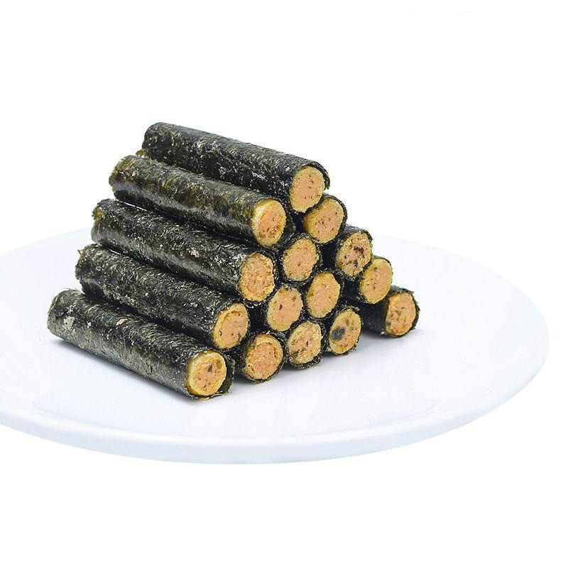 晨臻 法芙尼肉松夹心海苔卷 200克 *一箱约35根独立小包装 肉松夹心