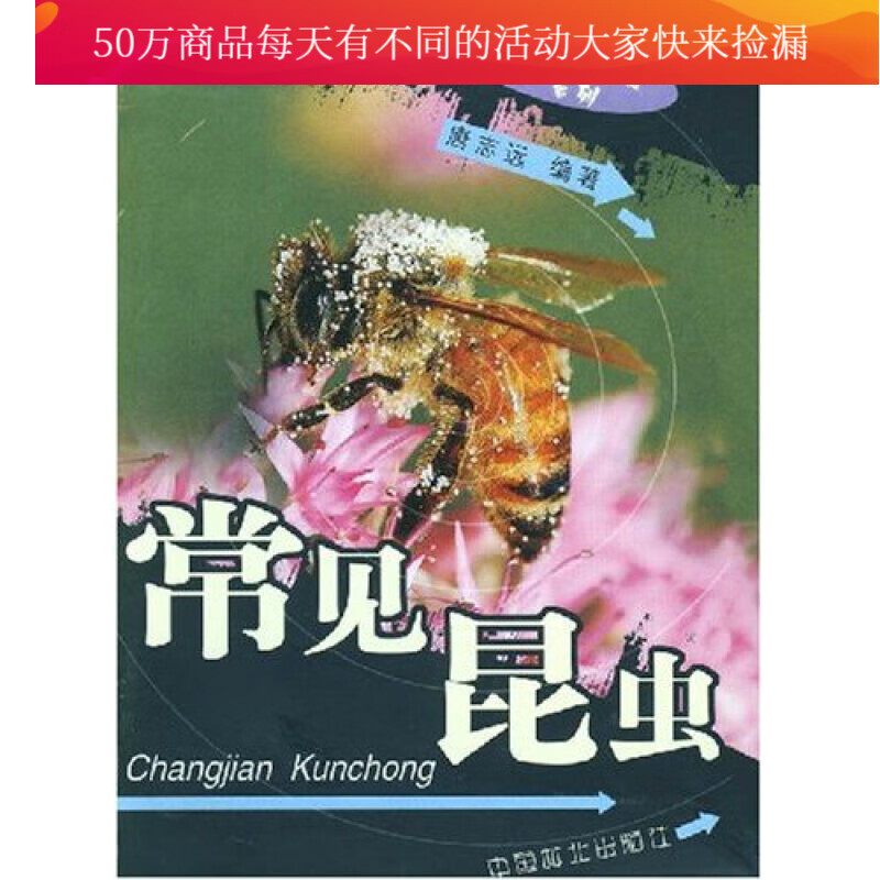 常见昆虫 科学与自然 书籍