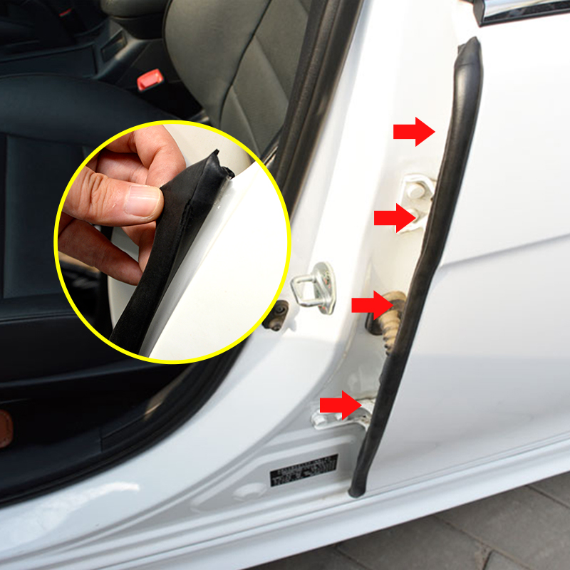 三,佐佑众工b柱带钢片卡槽款汽车密封条网友对比评测