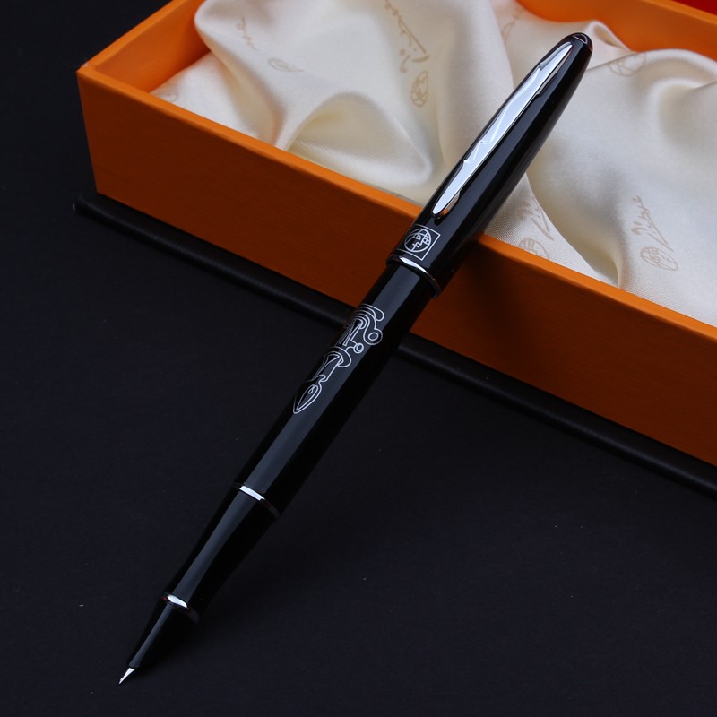 毕加索(pimio) 606钢笔初学者三年级男女孩写字书法练字特细财务铱