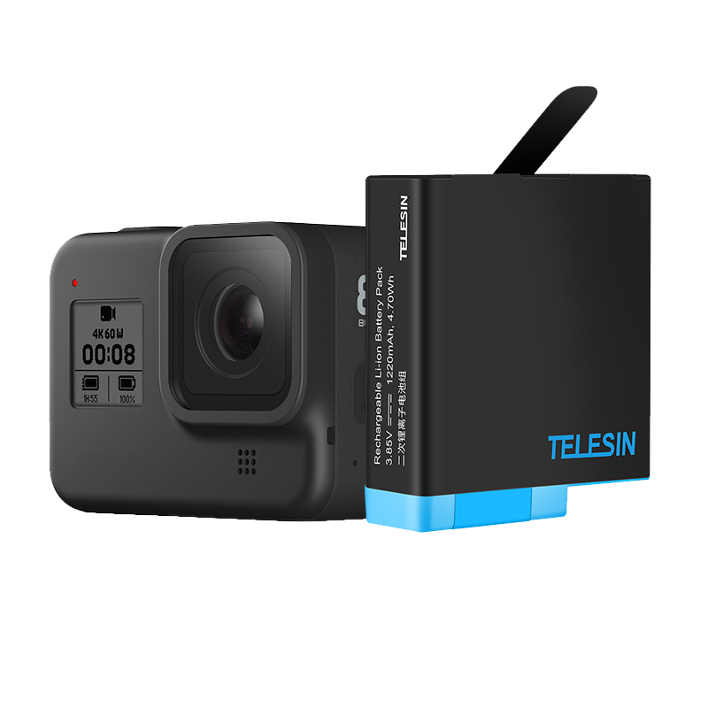 Telesin Gopro8电池hero7 6 5充电器gopro配件电池充电器收纳盒内存卡usb3 0读写全解码不弹窗低温可用 虎窝购 Telesin Gopro8电池hero7 6 5充电器gopro配件电池充电器收纳盒内存卡usb3 0读写全解码不弹窗低温可用 虎窝购