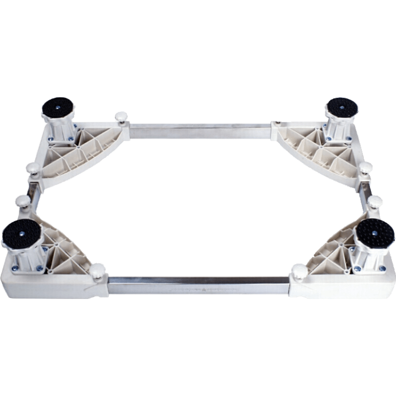 老式双缸半自动洗衣机底座移动万向轮托架子加长通用滑轮D 双缸尺寸固定腿