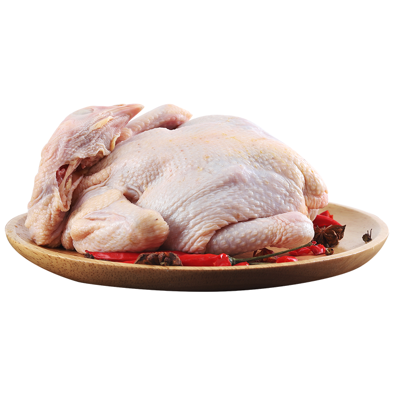 大用 中装鸡 白羽鸡整鸡 约730g/只生鲜鸡肉炖汤食材 生鲜走地鸡