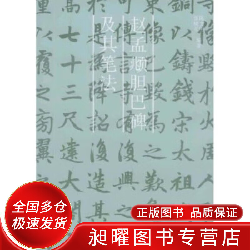 赵孟頫胆巴碑及其笔法【正版书籍,畅读优品】