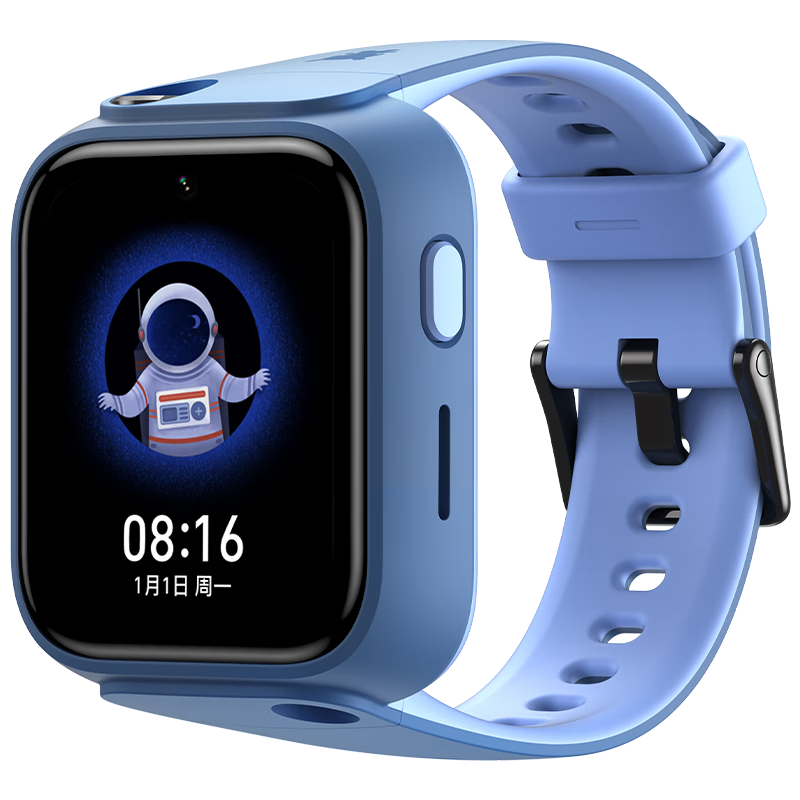 Xiaomi 小米 4G 米兔儿童电话学习手表 5Pro 1.78英寸 灰普蓝色表壳 灰普蓝色硅胶表带 (GPS、心率) MTSB16XUN