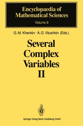预订 several complex variables ii