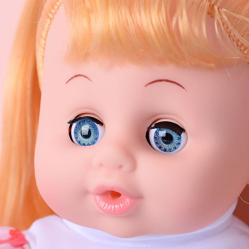 儿童洋娃娃女孩仿真公主换装玩偶女小号可换衣生日礼物过家家玩具 女娃娃【不含衣服】(1个装)