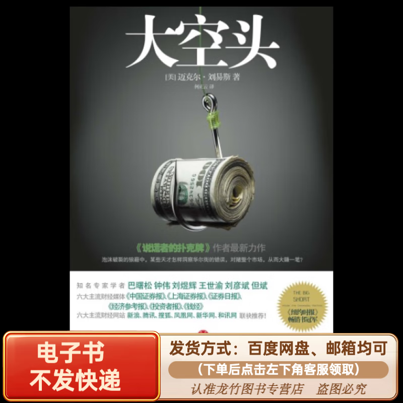 大空头 电子版pdf/epub 电子版pdf(无纸质书) 通过网盘/邮箱发送
