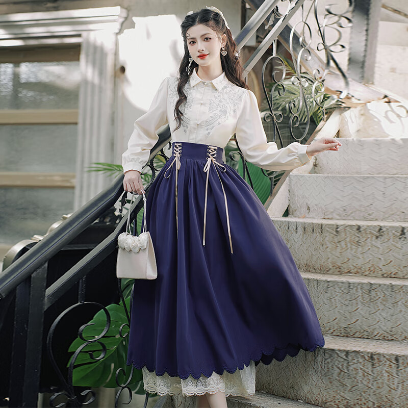 优朵米成人礼女生衣服洛丽塔公主裙少女lolita裙子学生甜美学院风小