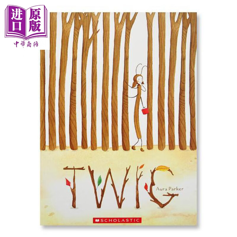 twig book with cd 学乐绘本 树枝人 附cd 英文原版 进口图书 故事