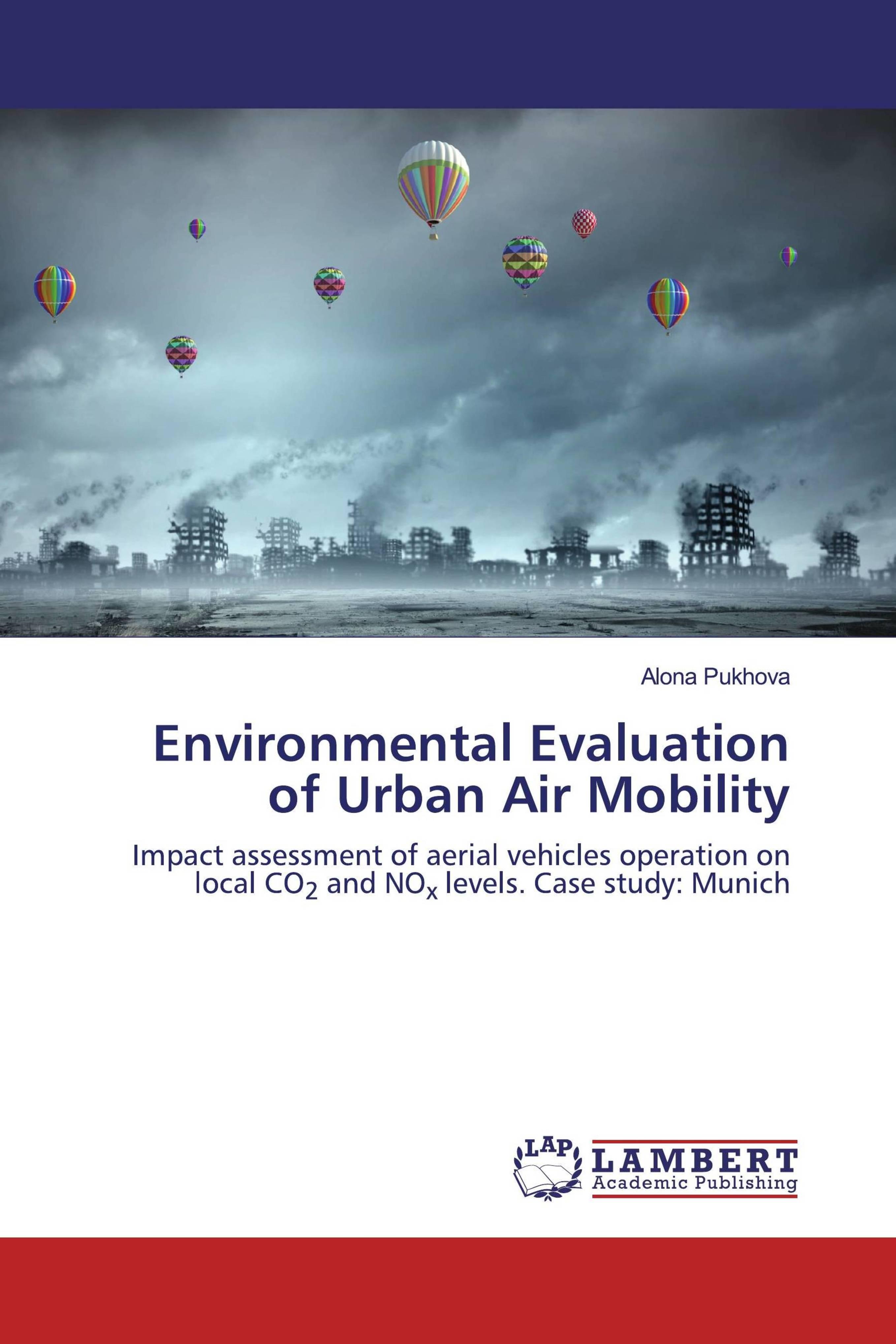 预订Environmental Evaluation of Urban Air Mobility