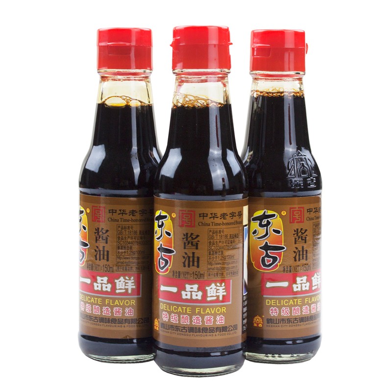 东古一品鲜酱油150ml 东古酱油酿造酱油 烹调炒菜 4瓶