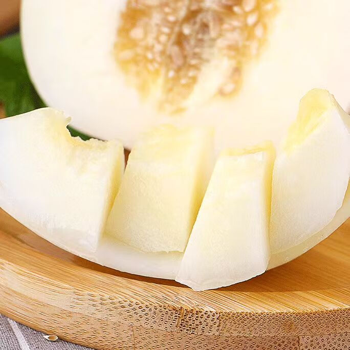 田园东方 ORIENT IDYLL陕西阎良甜瓜 软甜香瓜(红白肉随机放软再吃)新鲜水果生鲜带箱 5斤单果400g起步净重4.5斤