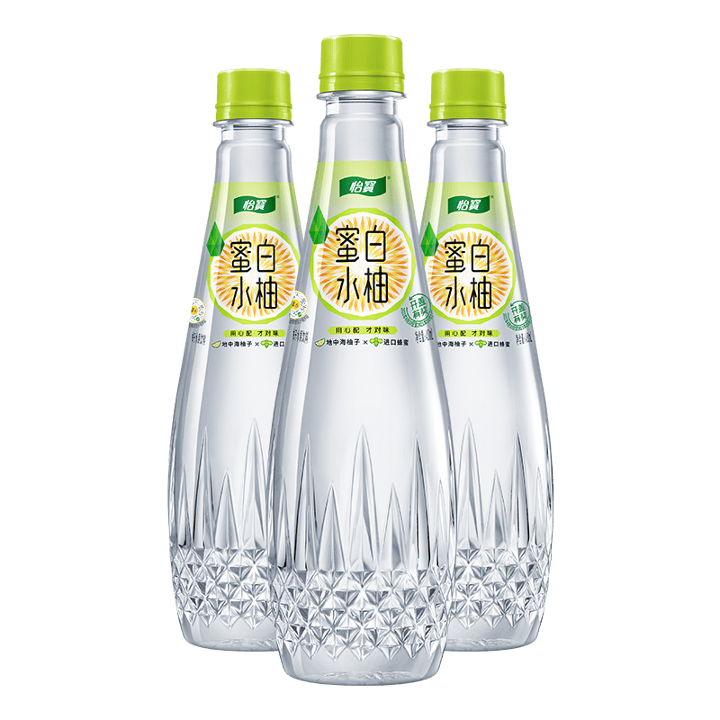 怡宝蜜水白柚水480ml*3瓶/6瓶果饮料柚子蜂蜜鲜爽酸甜夏季饮品 蜜水白