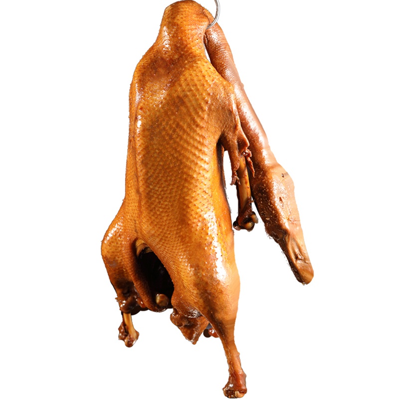 虎钢馋潮汕卤鹅整只真空熟食卤菜即食鹅肉下酒菜小吃卤味老鹅潮州卤水